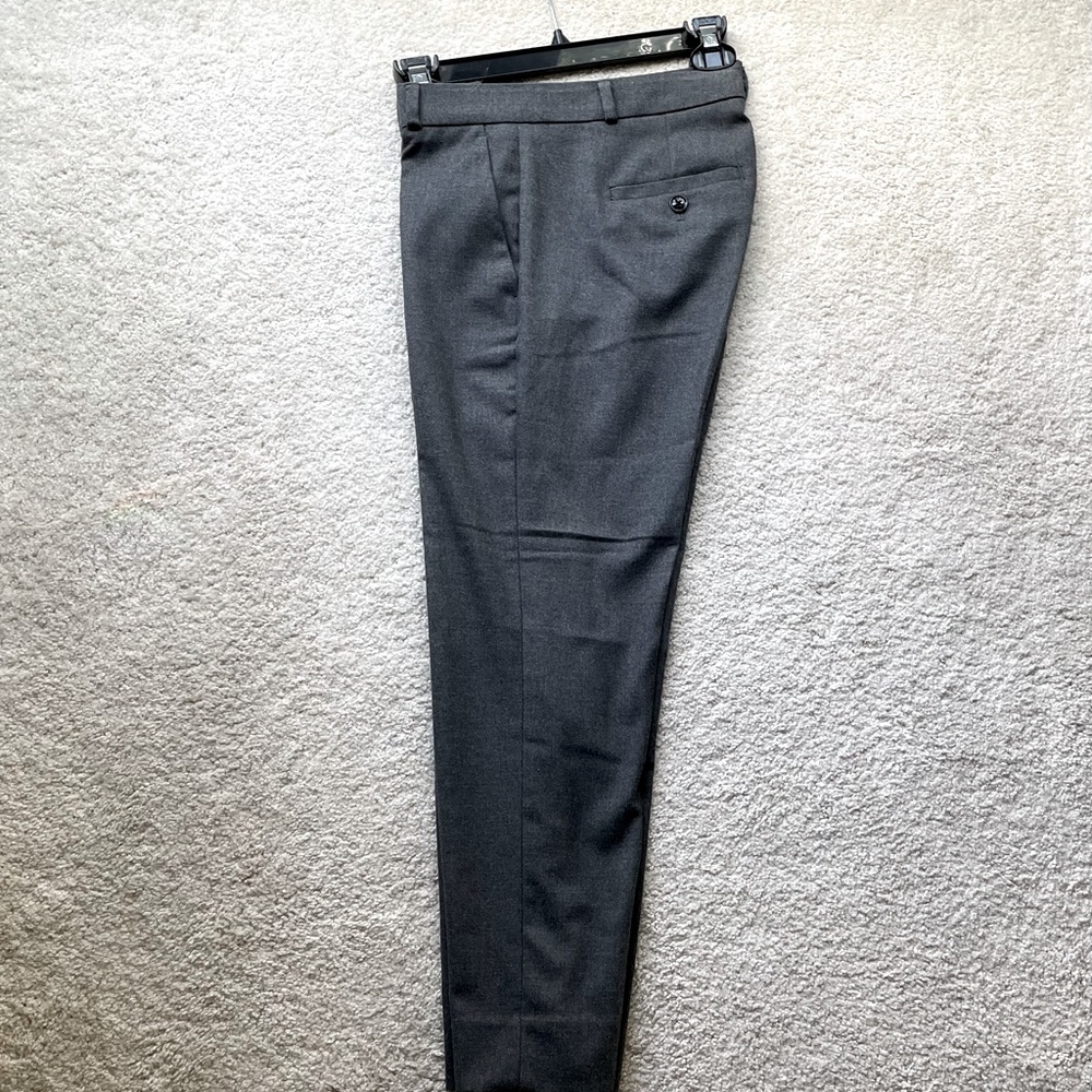 Banana Republic Avery Grey Ankle-Length Trousers Size 0 Petite - Picture 2 of 5